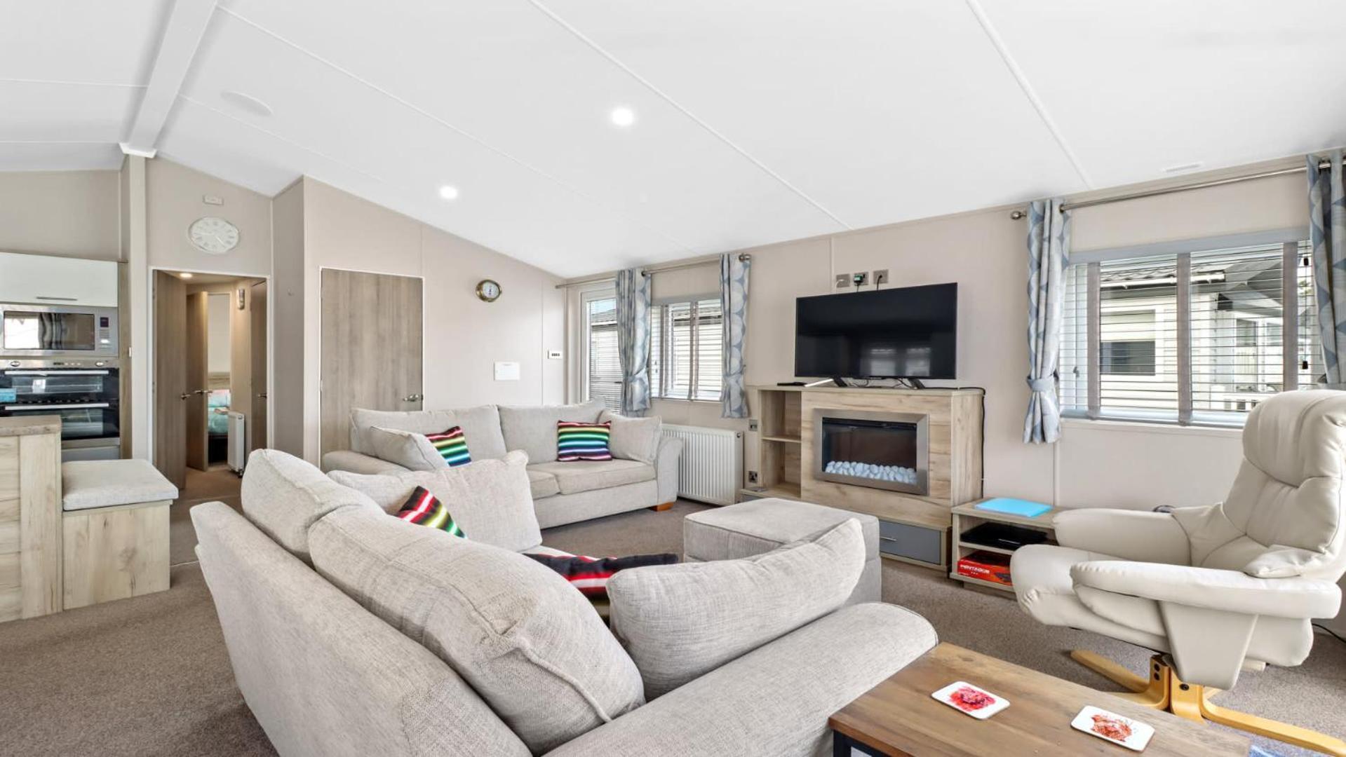 33 Beach Retreat Lodge Pevensey Bay Holiday Park Exteriér fotografie